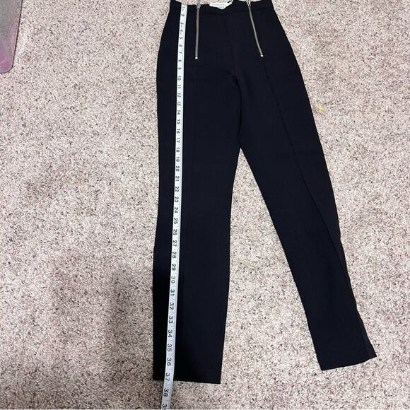 & Other Stories Black Pleated Double Zip Trousers - Picture 14 of 14